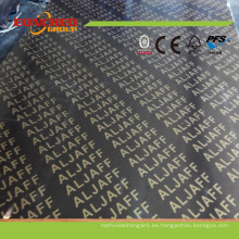 Black Brown Film Faced Plywood con logo